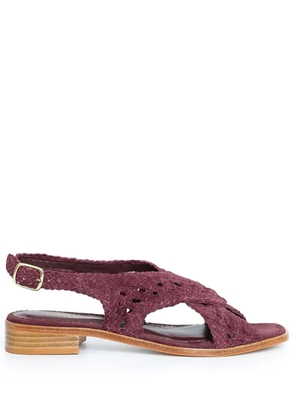 Sarah Chofakian Isolde sandals - Red