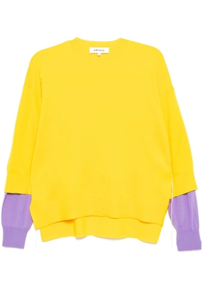 Enföld wool jumper - Yellow