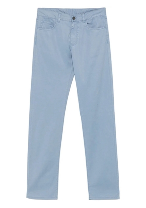 Canali twill trousers - Blue