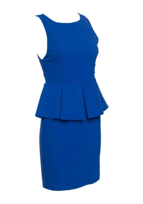 alice + olivia peplum dress - Blue
