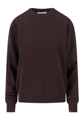 extreme cashmere Be classic crew-neck sweater - Brown