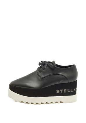 Stella McCartney Pre-Owned Elyse platform derby shoes - Black