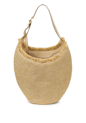 Cult Gaia Odette interwoven tote bag - Neutrals
