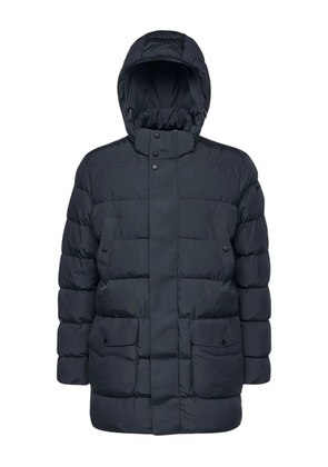 Geox hooded quilted jacket - Blue