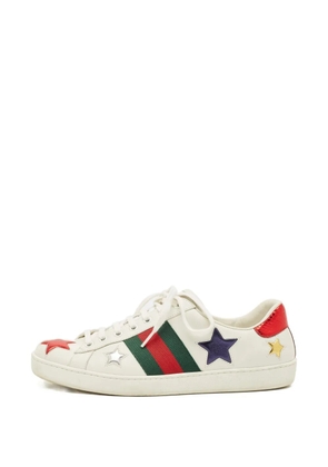 Gucci Pre-Owned Ace Stars sneakers - White