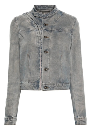 Y/Project double-opening denim jacket - Blue