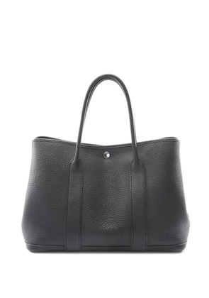 Hermès Pre-Owned 2018 Garden Party PM leather tote bag - Black