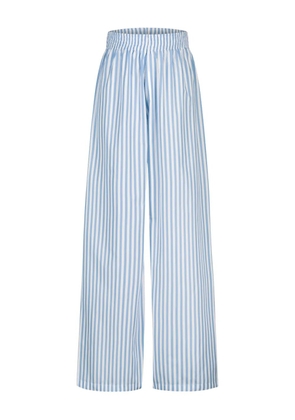 PARAMIDONNA Cora striped trousers - Blue