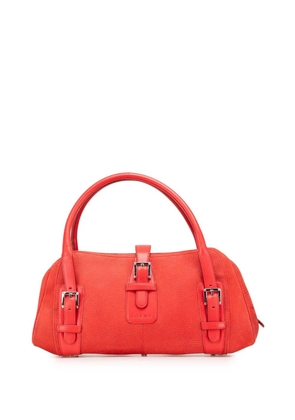 Loewe Pre-Owned 2004 Nubuck Senda handbag - Red
