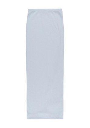 ETERNE Emma ribbed maxi skirt - Blue