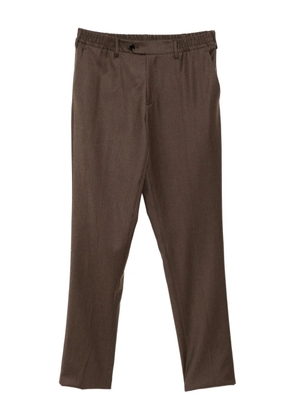 Lardini tapered trousers - Brown