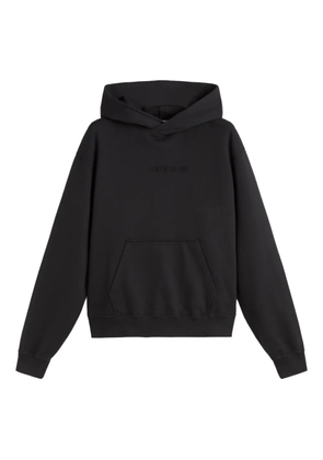 LES HÉRITIERS logo hooded sweatshirt - Black