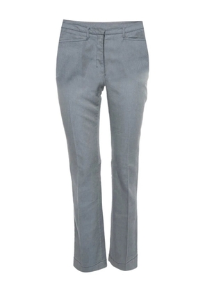Prada Pre-Owned Gabardine trousers - Blue
