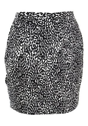 Diane Von Furstenberg Vintage silk mini skirt - White
