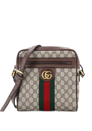 Gucci Pre-Owned Ophidia Messenger Bag GG Coated Canvas Small crossbody bag - Brown