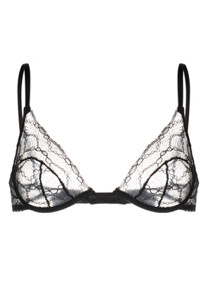 Kiki de Montparnasse Mon Cheri lace bra - Black