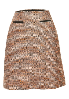 BOSS GREEN HUGO BOSS tweed skirt - Orange