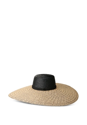Maison Michel straw hat - Black