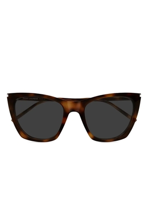 Saint Laurent Eyewear 214 Kate sunglasses - Brown