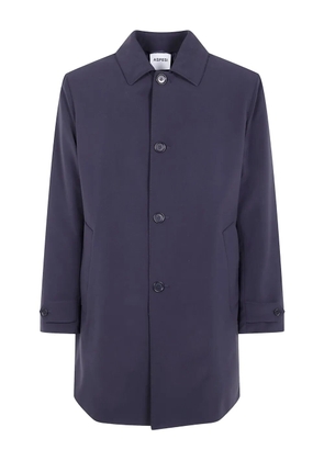 ASPESI buttoned trench coat - Blue