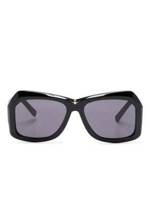 Marni Eyewear oversized-frame tinted sunglasses - Black