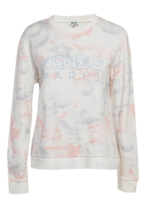 Kenzo Pre-Owned graphic-print crew-neck sweatshirt - White