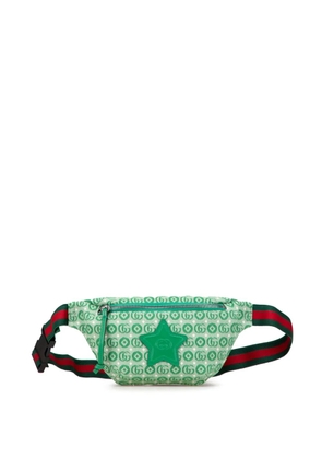 Gucci Pre-Owned 2000-2015 Kids GG Canvas Star belt bag - Green