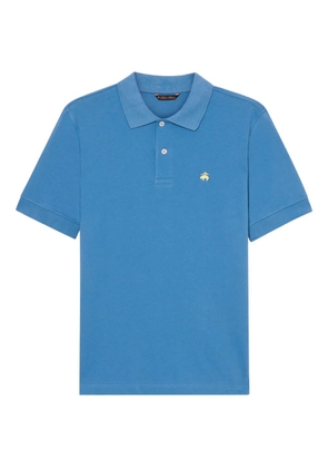 Brooks Brothers cotton-piqué polo - Blue