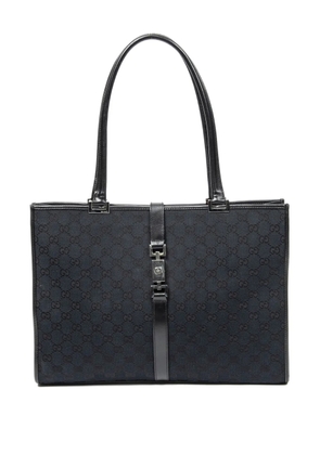 Gucci Pre-Owned jacquard tote bag - Black