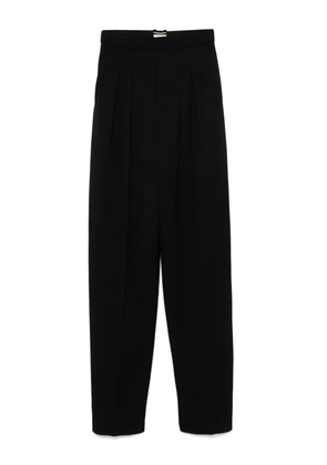 Saint Laurent pleated trousers - Black