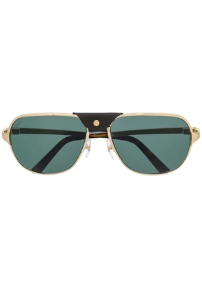 Cartier Eyewear Santos de Cartier sunglasses - Gold