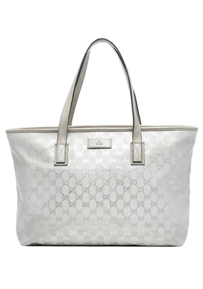 Gucci Pre-Owned 2000-2015 Medium GG Imprime tote bag - Silver