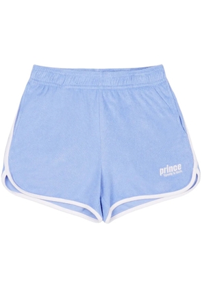 Sporty & Rich x Prince Disco cotton shorts - Blue