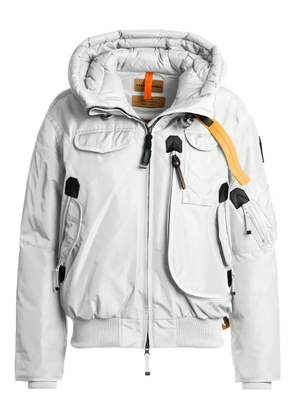 Parajumpers Gobi hooded bomber jacket - White