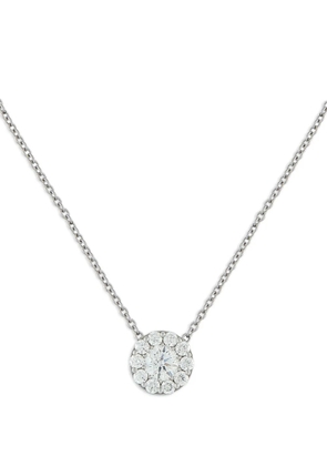 Hearts on Fire 14K white gold diamond necklace - Silver