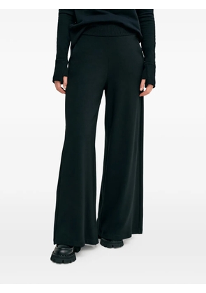 Marcella Easton ribbed track pants - Black