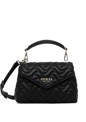 GUESS USA mini Melisandra quilted tote bag - Black