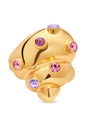 Oscar de la Renta embellished ring - Gold