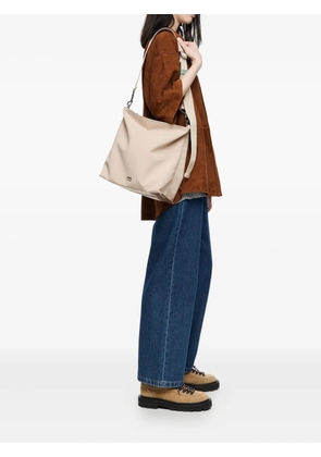 Bimba y Lola large Carlino adjustable-strap cross body bag - Neutrals