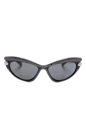 Swarovski Eyewear cat eye sunglasses - Black