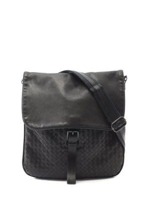 Bottega Veneta Pre-Owned 2000s Intrecciato shoulder bag - Black