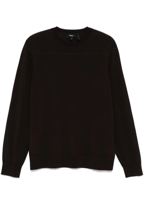 Theory crew neck sweater - Brown