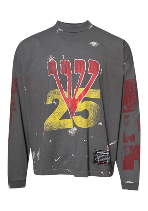 RRR123 cotton T-shirt - Grey