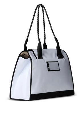 The North Face logo-print tote bag - White