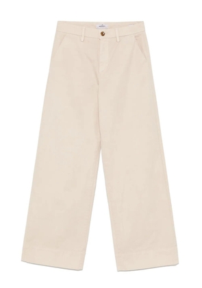 Mason's gabardine trousers - Neutrals