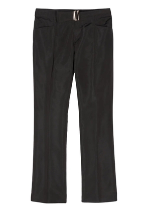Gucci Pre-Owned 2000s pressed crease trousers - Brown