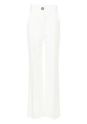 MITILIANE COUTURE pinstriped trousers - Neutrals