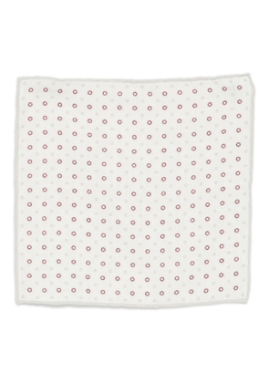 Eleventy printed square pocket - White