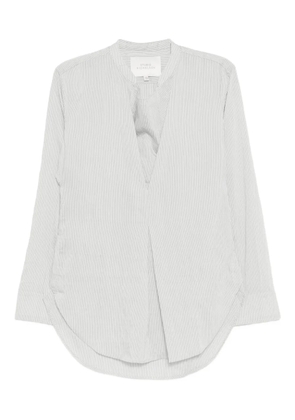 Studio Nicholson chalk stripe pampa top - White