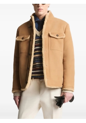 Fay Field suede jacket - Brown